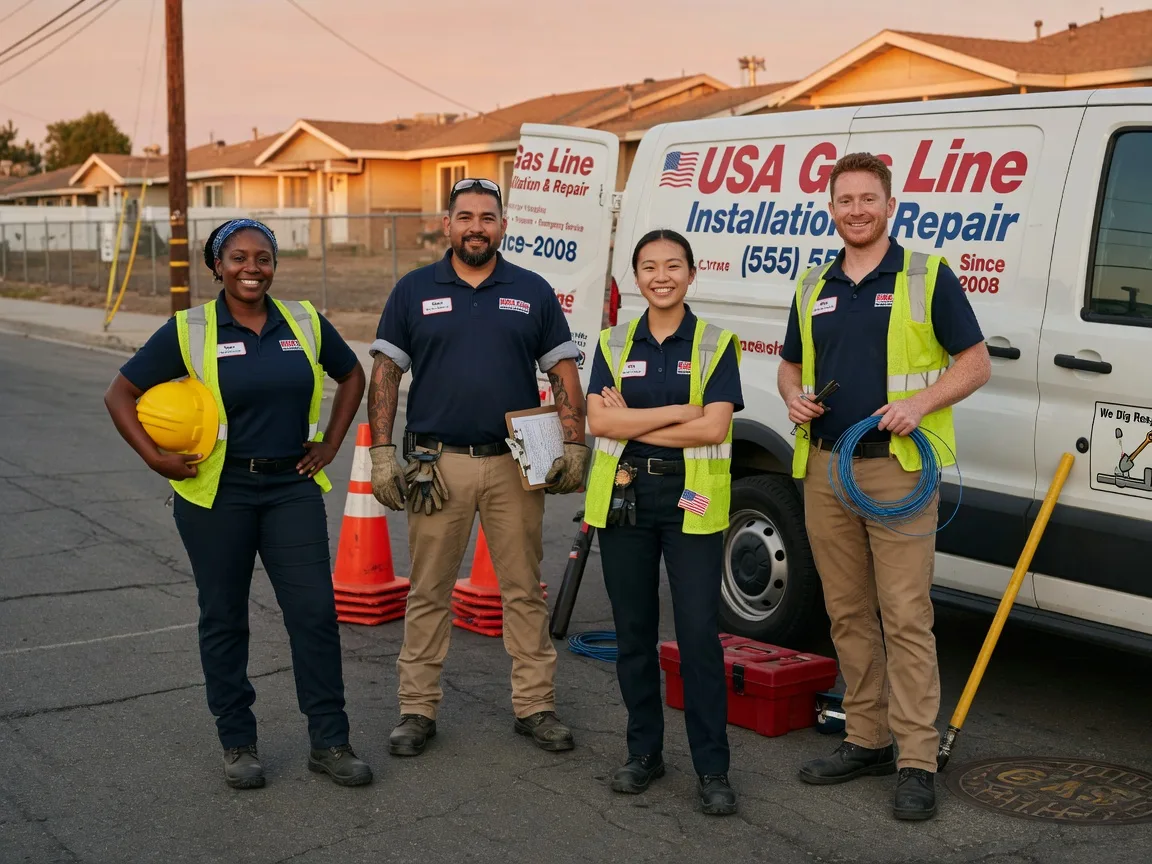 Gas Line Installation company in Bement, IL